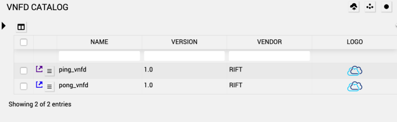 Onboarded descriptor example